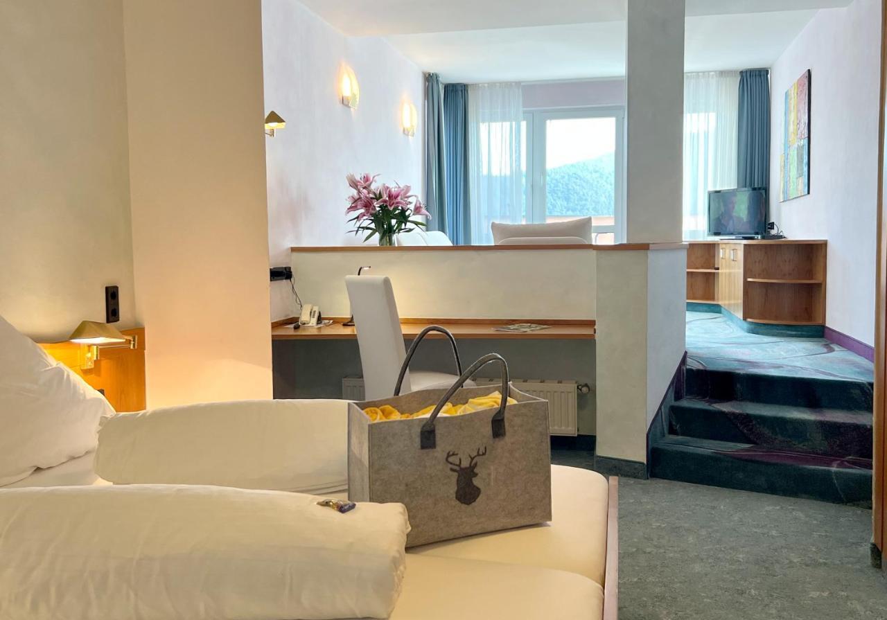 Hotel Am Hirschhorn - Wellness - Spa - And More Wilgartswiesen Luaran gambar